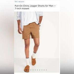Men's Chino short 7" Brown